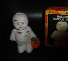 Uib Vintage Kmart Earthenware Halloween Mummy Candle Holder