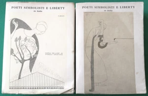 POETI E SIMBOLISTI LIBERTY IN ITALIA - VOL. II-III - VANNI SCHEIWILLER (1971-72) - Foto 1 di 8