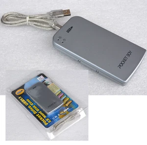 80GB Light Small Mobile External Ide USB Hard Drive 6,35cm 2,5 " Power Over USB - Picture 1 of 1