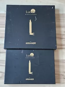 Krinner Lumix Christbaumkerzen kabellos 15 Stück Farbe gold guter Zustand - Bild 1 von 4
