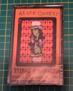 Alice Cooper Prince Of Darkness CASSETTE Tape 1989 MCAC-42315 RARE! OOP! SEALED - Picture 1 of 3