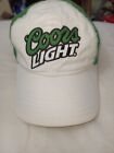 Coors Light Beer Cap Molson Coors Global Green White Clover Snap Back
