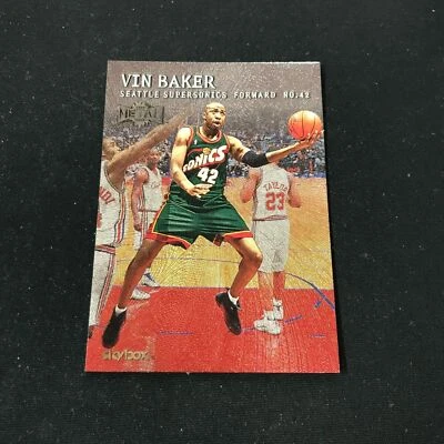 1999-00 Metal VIN BAKER #150 Seattle Sonics *DC25A - Image 1 of 2