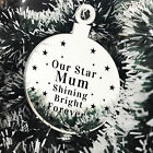 Rememberance Christmas Tree Bauble Beautiful Mum Memorial Gift Ornament