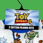 Pixar's Toy Story 4 Children’s 4 Piece Snug Fitting Lot of 2 Pajama Sets Size 4
