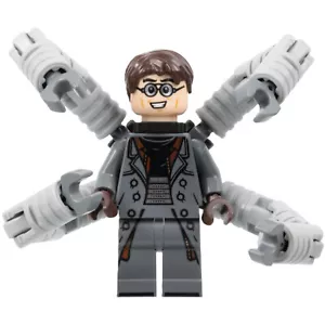 new LEGO Dr. Octopus (Otto Octavius) / Doc Ock Minifig (Spider-Man Supervillain) - Picture 1 of 3