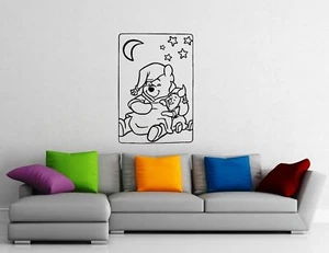 Wall Stickers Vinyl Decal Nursery Baby Room Cartoon Winnie the Pooh (ig1060) - Picture 1 of 2