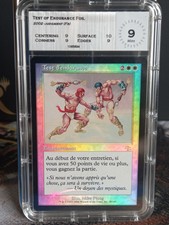 Mrm fr/vf foil test of endurance-test of endurance grade 9 mint mtg jud ° 5895