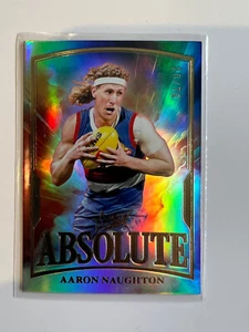 2024 AFL SELECT FOOTY STARS ABSOLUTE AARON NAUGHTON A88 28/70 WESTERN BULLDOGS - Picture 1 of 1