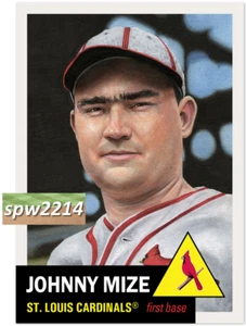 Topps Living Set Johnny Mize #830 - Prevendita - Foto 1 di 2