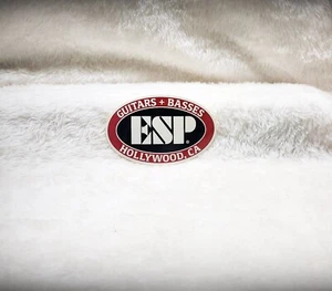 ESP Guitars *RED* Sticker - Picture 1 of 1
