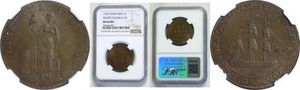 1795 1C Talbot, Allum, & Lee Cent - NGC MS-64 BN - Picture 1 of 3