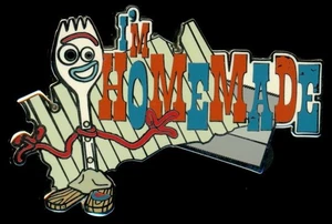Prendedor Forky I'm Homemade Toy Story 4 Disney 134655 - Imagen 1 de 1