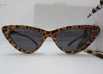 NUEVO CON ETIQUETAS Gafas de sol polarizadas Foster Grant Leopard Cateye con estuche de leopardo #92776 Foto 1 de 4