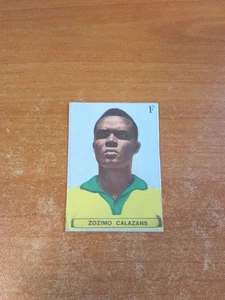 CALAZANS Footballers Figurine - BRAZIL Ed. 1962 Lampo World Cup Original - Picture 1 of 2
