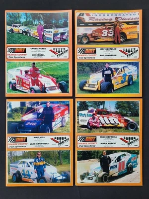 1996 Dirt Trackin' Program, Orange County Fair Speedway (OCFS) Program Lot of 4 - Image 1 of 4