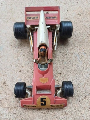 FERRARI 312 B2 SHELL FIRESTONE #5 CON PILOTINO CLAY REGAZZONI 1971 CORGI T. 1:38 - Immagine 1 di 4