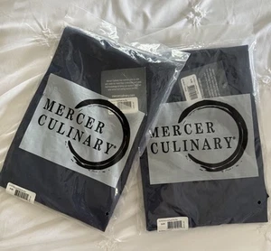 2 Genesis Bib Chef Apron Without Pocket Navy Blue New In Package - Picture 1 of 3