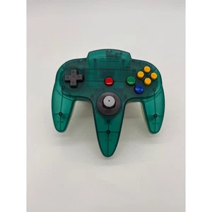 Controlador OEM Ice Blue Clear Nintendo 64 N64 - Buen palo - Imagen 1 de 2