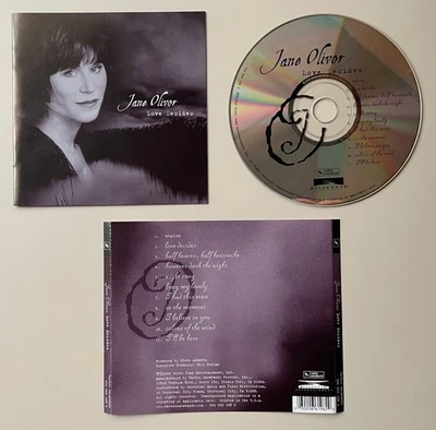 Jane Olivor: "Love Decides" Pre-owned CD (N0 JEWEL CASE—NO USPS TRACKING) Foto 1 de 4