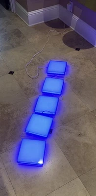 LIFX Tile Modular Wi-Fi LED Multicolor Light Panels 5 Pack COMPLETE WORKS 100% - Изображение 1 из 4
