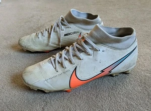 Nike Mercurial Cleats US 10 Superfly Academy White Crimson 44 Soccer  - Picture 1 of 10