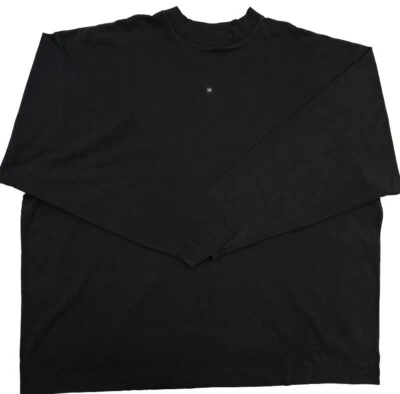 Yeezy Gap Negro Logo Manga Larga - Totalmente Nuevo En Bolsa Talla Grande Foto 1 de 4