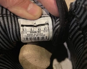 Size 9.5 - Air Jordan 1 Retro OG High Barons - Picture 1 of 6