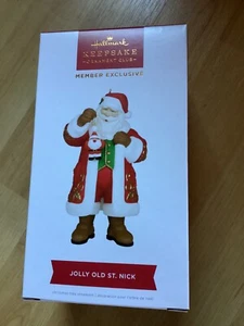 Jolly Old St. Nick Hallmark Ornament - Picture 1 of 2