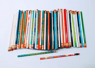 200 ct Box Unsharpened Misprint Pencils: GOLF/ LIBRARY/ KARAOKE/SCHOOL SUPPLIES  - Image 1 of 3
