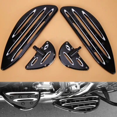 estriberas para conductor + pasajero para Harley Sportster Softail Dyna Glide Foto 1 de 4