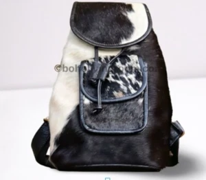 Drawstring Closure Beach Picnic Backpack Flap Opening Gym Shoulder Rucksack - Picture 1 of 3