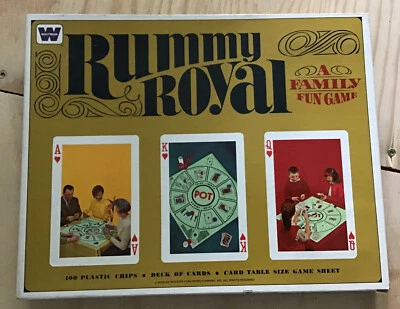 Juego de mesa Rummy Royal Whitman fichas y cartas todavía selladas Foto 1 de 4