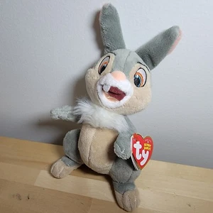 Ty Disney THUMPER the Bunny Beanie Baby (Bambi) - Exclusivo Walgreens - ETIQUETAS COMO NUEVO - Imagen 1 de 1