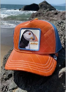 Goorin Bros The Farm Trucker Hat Words Words Words Puffin' Puffin Friday Drop - Picture 1 of 8