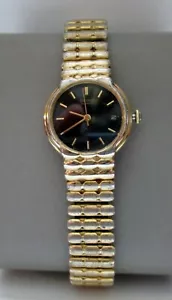 Vtg SEIKO Watch 7N82-0038 Date Function Quartz Originals Black Dial - Picture 1 of 5
