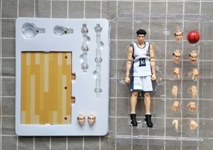 GT Studio 1/12 SLAM DUNK Kicchou Fukuda White Jersey Boy Action Figure Mdoel Toy - Picture 1 of 1