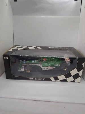 Minichamps 1:18 100030115 Jaguar Racing R4 J Wilson NEW In Box Die-Cast Limited  - Image 1 of 4