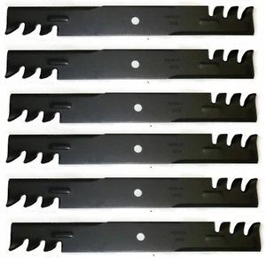 6pk Mulching Lawn Mower Blades Fits 61" Cut Scag 481708 481712 482879 48111 - Picture 1 of 1