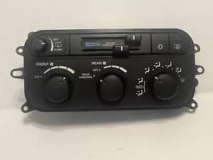 ⚡️ 2001 - 2003 Dodge Durango dual zone Heater Climate Control Defrost rear - Picture 1 of 7