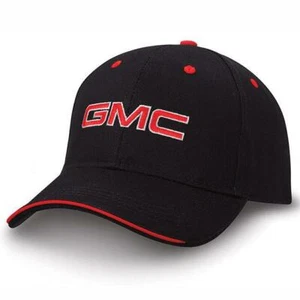 Cappellino da baseball con punta logo camion nero/rosso sabbia tesa - Foto 1 di 1