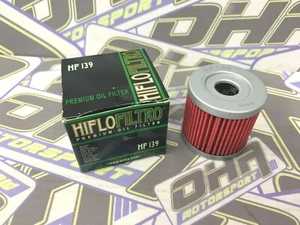 NEW Hiflo Premium Oil Filter HF139 for Suzuki DR-Z400 DRZ400 SM 2005-2019 - Picture 1 of 1