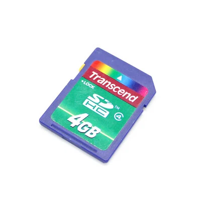 Transcend 4GB SDHC Card Class 4 Memory Card 4 GB - Image 1 of 3