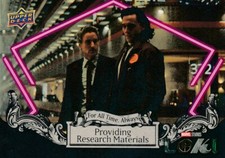 FATA-8 RESEARCH 2023 UD Marvel Loki FOR ALL TIME ALWAYS MOBIUS TOM HIDDLESTON
