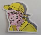 Lill Peep Wearing Yellow With Pink Eyes Multicolor Sticker Decal Embellishment 