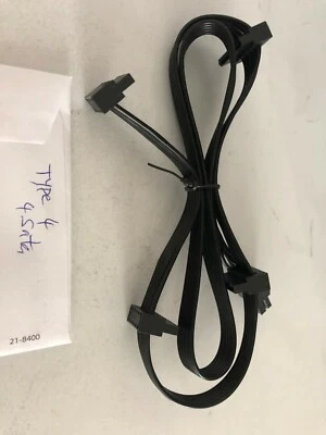 22"  Corsair  Type 4   6 Pin to 4 SATA  DRIVER  CABLE FOR CORSAIR CXM Series  - Image 1 of 4