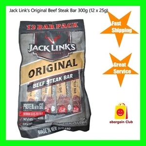 New Jack Link's Original Beef Steak Bar 300g (12 Bar Pack) - Made in New Zealand - Picture 1 of 1
