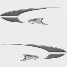 Sea Ray 1641323 220 Foam Filled Boat Decal Pair