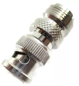 Workman 40-2610 BNC Male to UHF Jack SO239 CB Radio Scanner Antenna Adapter - Picture 1 of 3