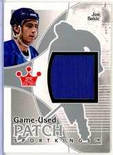 2010 Sportkings Patch Silver #P2 Joe Sakic PATCH /20* - Quebec NORDIQUES